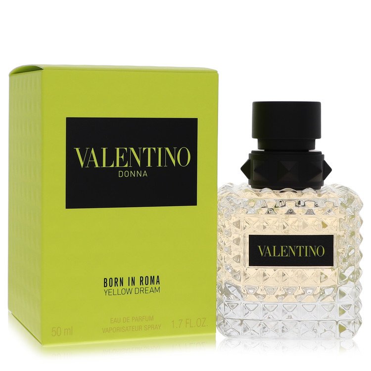 Donna Born In Roma Yellow Dream By Valentino Perfume 1.7 Oz Eau De Parfum Spray For Women - Box
