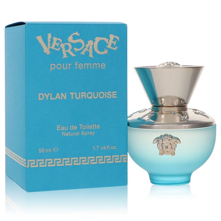 Dylan Turquoise By Versace Perfume 1.7 Oz Eau De Toilette Spray For Women - Box