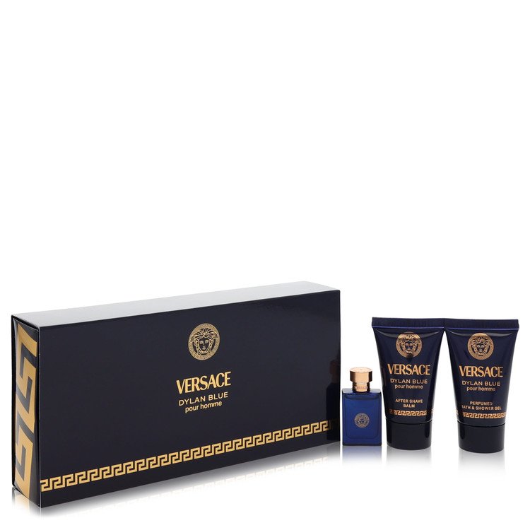 Versace Dylan Blue by Versace 0.17 Oz Eau De Toilette Gift Set for Men