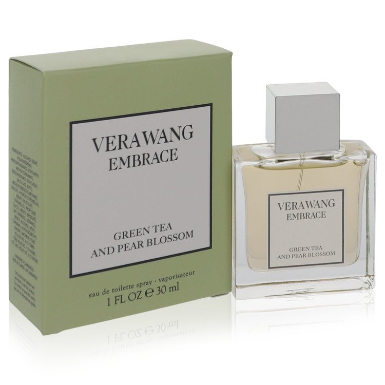 Vera Wang Embrace Green Tea And Pear Blossom by Vera Wang 1 Oz Eau De Toilette Spray for Women
