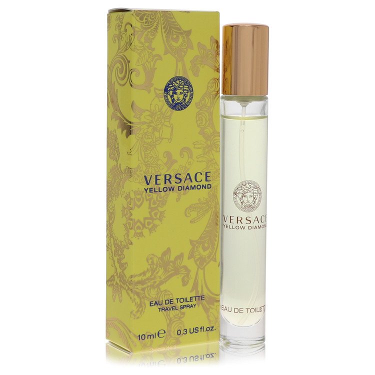 Versace Yellow Diamond By Versace Mini Edt Travel Spray .3 Oz / 9 Ml for Women