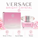 Versace Bright Crystal by Versace1.7 Oz Eau De Toilette Spray for Women