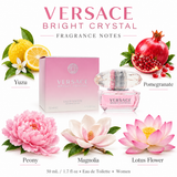 Versace Bright Crystal by Versace1.7 Oz Eau De Toilette Spray for Women