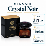 Versace Crystal Noir by Versace 3 Oz Parfum Spray for Women