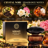 Crystal Noir by Versace 1.7 Oz Eau De Toilette Spray for Women