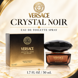 Versace Crystal Noir by Versace 1.7 Oz Eau De Toilette Spray for Women