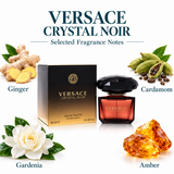 Versace Crystal Noir by Versace 3 Oz Eau De Toilette Spray for Women
