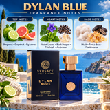 Versace Dylan Blue by Versace 1 Oz Eau De Toilette Spray for Men