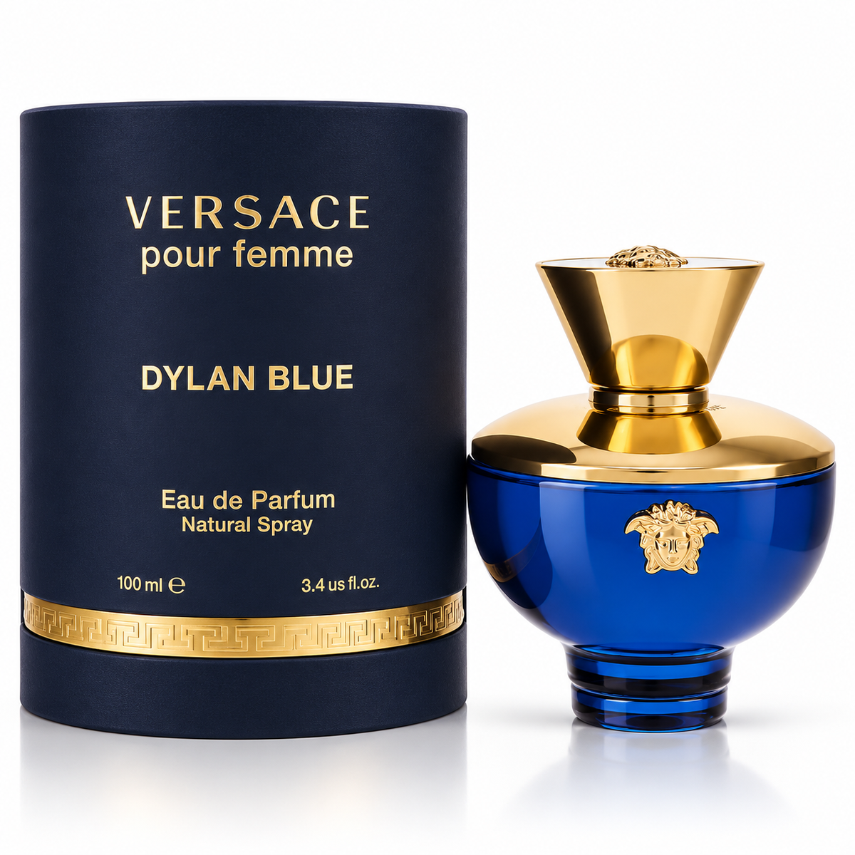 Dylan Blue by Versace 3.4 Oz Eau De Parfum for Women