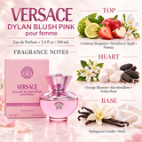 Dylan Blush Pink by Versace 3.4 Oz Eau De Parfum for Women