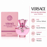 Dylan Blush Pink by Versace 3.4 Oz Eau De Parfum for Women