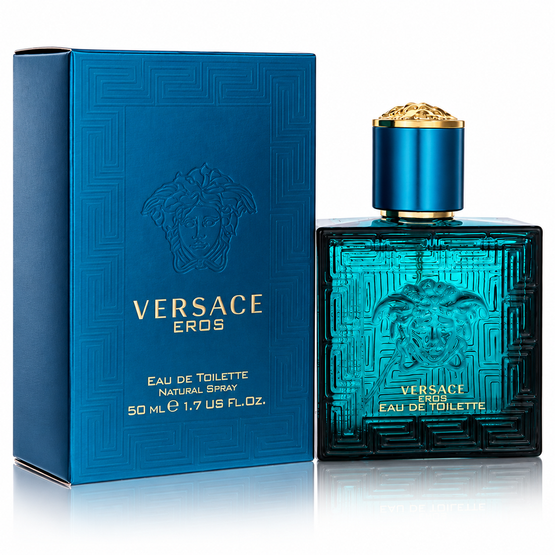 Versace Eros by Versace 1.7 Oz Eau De Toilette Spray for Men