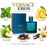 Versace Eros by Versace 1.7 Oz Eau De Toilette Spray for Men