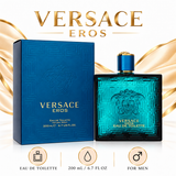 Eros 6.7 by Versace 6.7 Oz Eau De Toilette Spray for Men