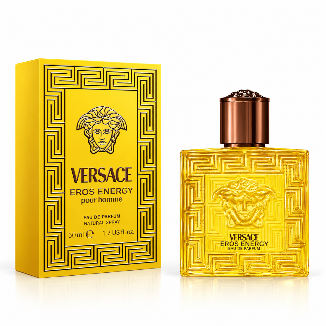 Eros Energy by Versace 1.7 Oz Eau De Parfum Spray for Men