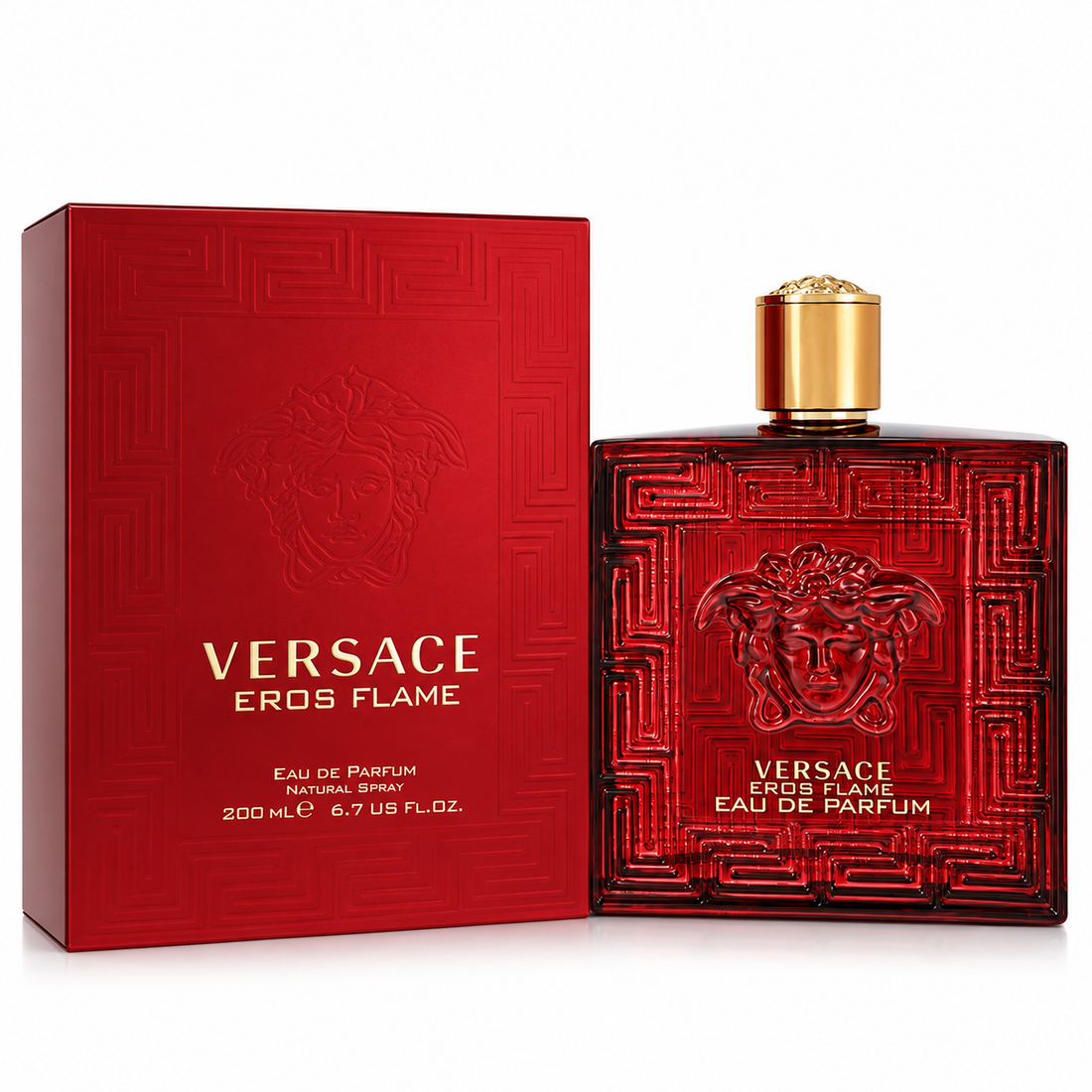 Eros Flame by Versace 6.7 Oz Eau De Parfum for Men
