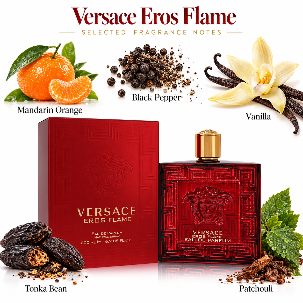 Versace Eros Flame — 6.7 fl oz / 200 mL — main