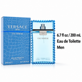 Eau Fraiche 6.7 by Versace 6.7 Oz Eau De Toilette Spray for Men