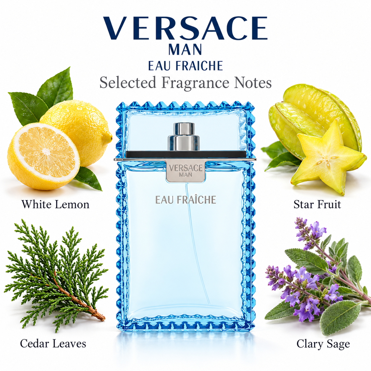 Versace Man Eau Fraiche — 6.7 fl oz / 200 mL — main