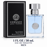 Versace Pour Homme by Versace 1 Oz Eau De Toilette Spray for Men