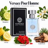 Versace Pour Homme by Versace 1 Oz Eau De Toilette Spray for Men