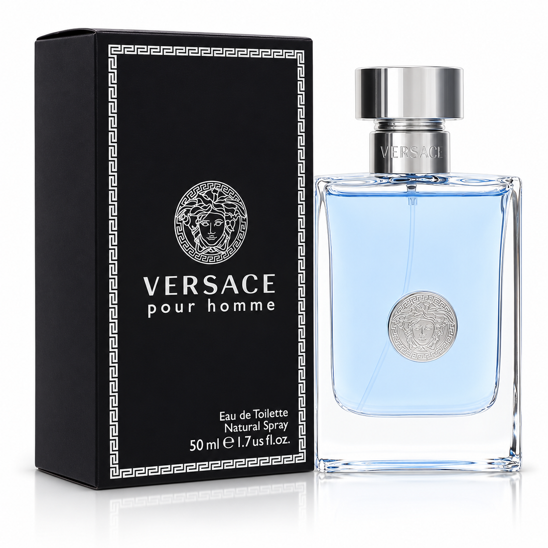 Versace Pour Homme by Versace 1.7 Oz Eau De Toilette Spray for Men