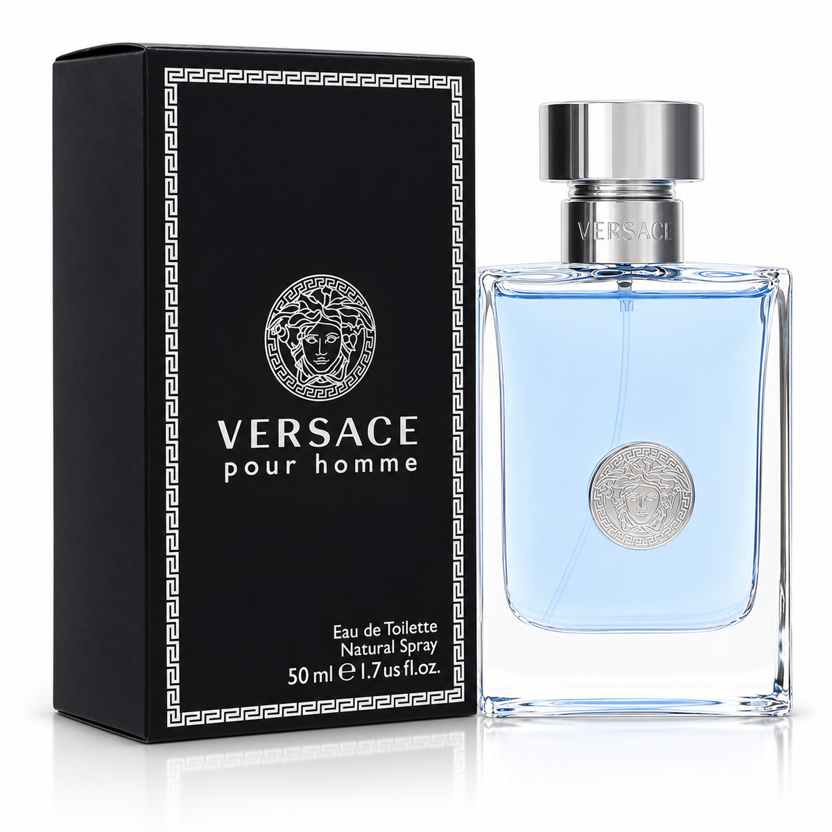 Versace Pour Homme by Versace 1.7 Oz Eau De Toilette Spray for Men