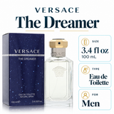 Versace The Dreamer by Versace 3.4 Oz Eau De Toilette Spray for Men