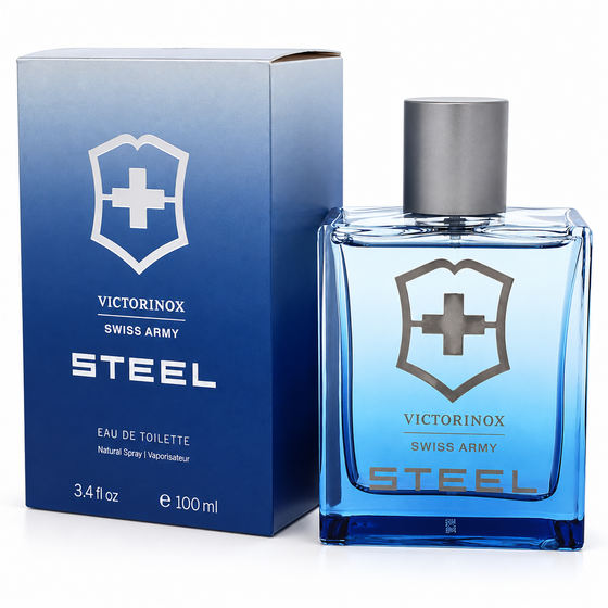 Victorinox Swiss Army Steel 100 mL Eau de Toilette for Men main product