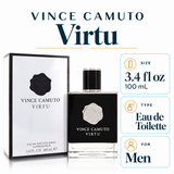 Vince Camuto Virtu by Vince Camuto 3.4 Oz Eau De Toilette Spray for Men