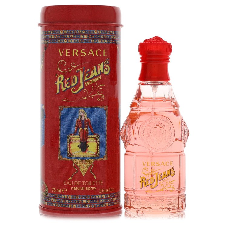 Red Jeans by Versace 2.5 Oz Eau De Toilette Spray for Women