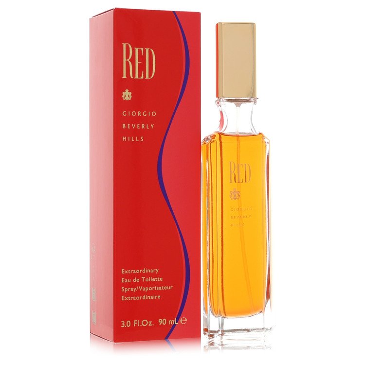 Red By Giorgio Beverly Hills for Women - 3 OZ EAU DE TOILETTE SPRAY