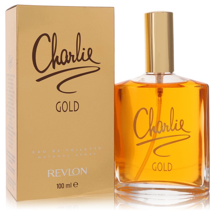 Charlie Gold by Revlon 3.4 oz Eau De Toilette Spray for Women