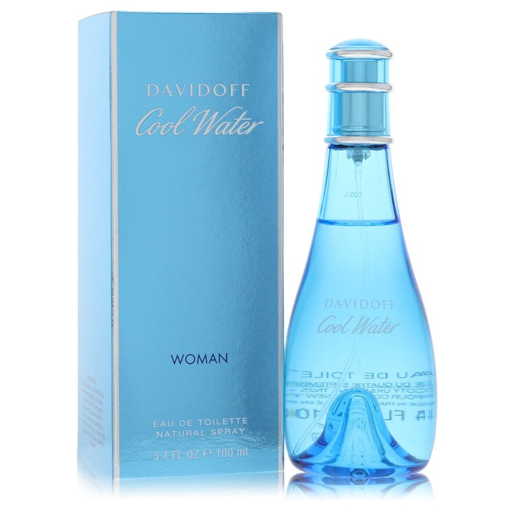 Cool Water by Davidoff 3.4 Oz Eau De Toilette Spray for Women