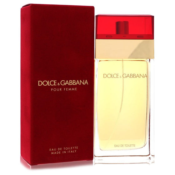 ( Original Red Box ) By Dolce & Gabbana 3.3 Oz Eau De Toilette Spray for Women