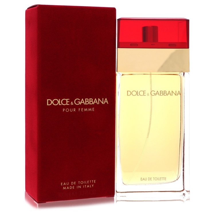 D & G Pour Femme by Dolce & Gabbana 3.3 Oz Eau De Toilette Spray In Box for Women