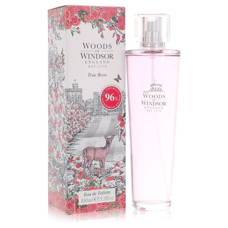 True Rose by Woods Of Windsor 3.3 Oz Eau De Toilette Spray for Women