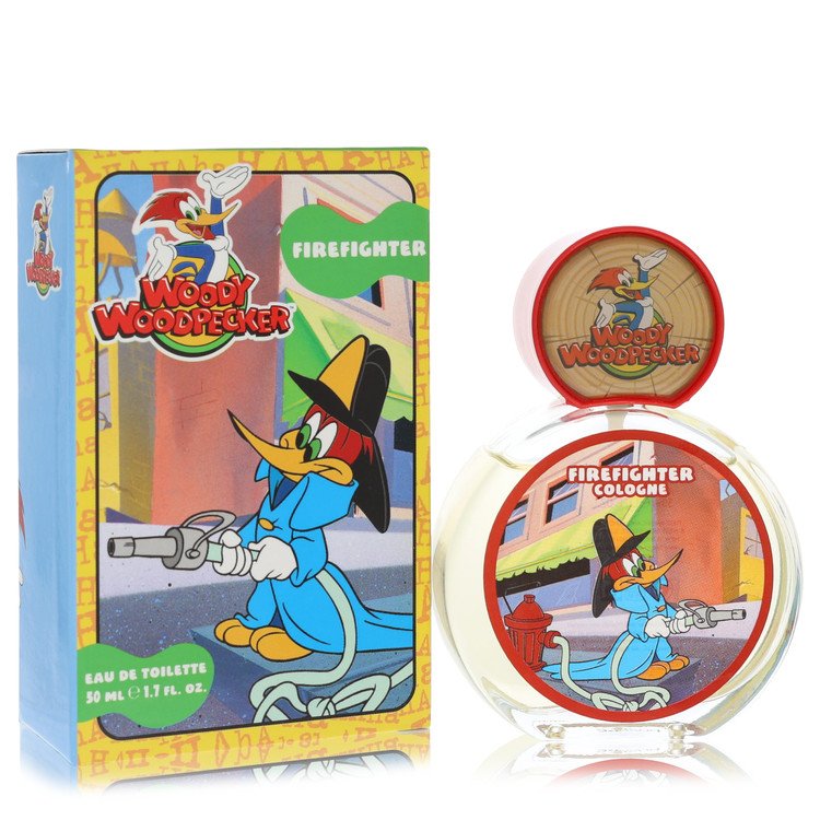 Woody Woodpecker Firefighter by First American Brands 1.7 Oz Eau De Toilette Spray for Men