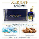 40 Knots by Xerjoff 3.4 Oz Eau De Parfum for Men