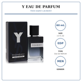 Y by Yves Saint Laurent 2 Oz Eau De Parfum Spray In Box for Men