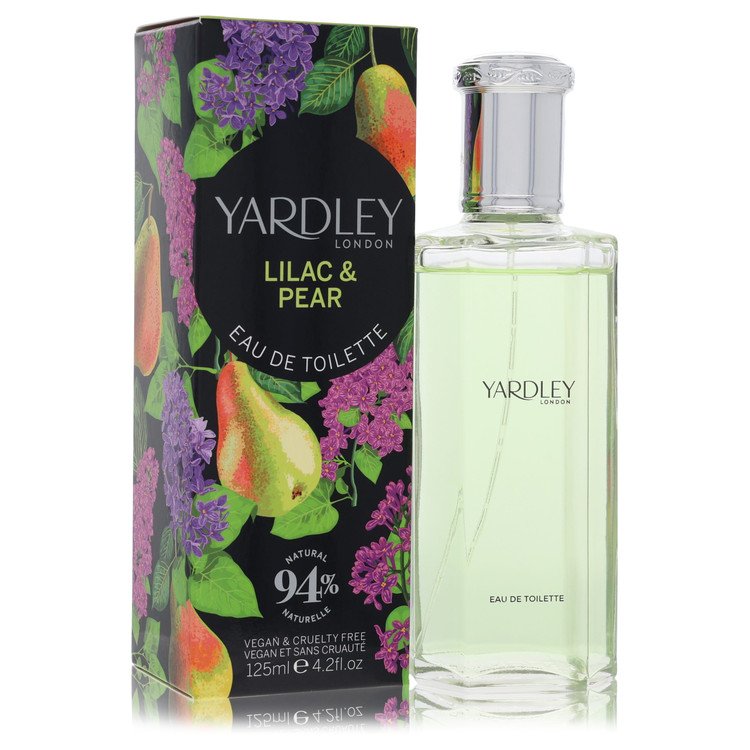 Yardley Lilac & Pear by Yardley London by Yardley London 4.2 Oz Oz Eau De Toilette Spray 4.2 Oz for Women
