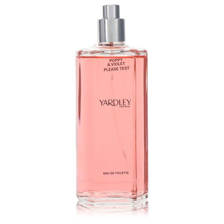 Yardley Poppy & Violet by Yardley London 4.2 Oz Eau De Toilette Spray (Tester) for Women