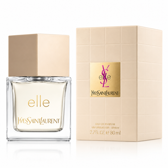 Yves Saint Laurent Elle Eau de Parfum 80 mL for Women - bottle and box