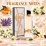 Libre by Yves Saint Laurent 3 Oz Eau De Toilette Spray for Women