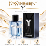 Y by Yves Saint Laurent 3.3 Oz Eau De Toilette Spray In Box for Men