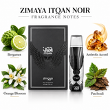 Itqan Noir by Afnan 3.4 Oz Eau De Parfum Spray for Men