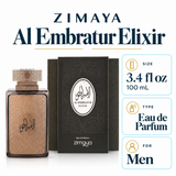 Zimaya Al Embrature Elixir by Afnan 3.4 Oz Eau De Parfum Spray for Unisex