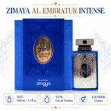 Al Embratur Intense by Zimaya 3.4 Oz Eau De Parfum Spray for Unisex