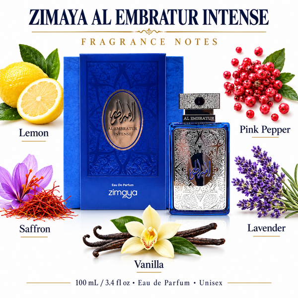 Al Embratur Intense by Zimaya 3.4 Oz Eau De Parfum Spray for Unisex