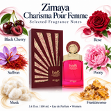 Charisma Pour Femme by Afnan 3.4 Oz Eau De Parfum Spray for Women